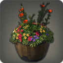 Eichen-Blumenkübel