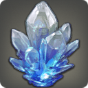 Azurblauer Polykristall