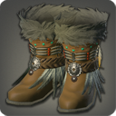 Fur-lined Saurian Boots