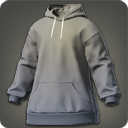 Oversized Plain Hooded Tunic