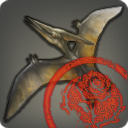 Inspizierter Federfall-Pteranodon