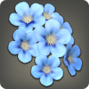 Blue Cherry Blossom Corsage