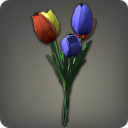 Mehrfarbige Tulpen
