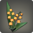 Orange Lily of the Valley Corsage