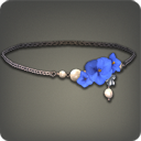 Blaue Byregotia-Halskette
