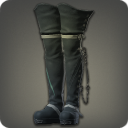 Luncheon Toadskin Thighboots of Aiming