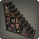 Wooden Staircase Bookshelf