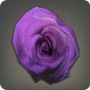 Barrette rose ancienne violette