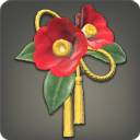 Red Tea Flower Corsage