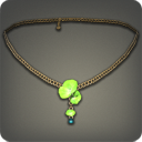 Green Sweet Pea Necklace