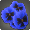 Blue Viola Corsage