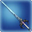 Épée droite de Seiryû flamboyante
