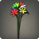 Bouquet de triteleia multicolores