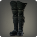 Luncheon Toadskin Thighboots of Casting