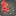 Barrette jacinthe rouge