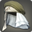 Snow Linen Turban of Gathering