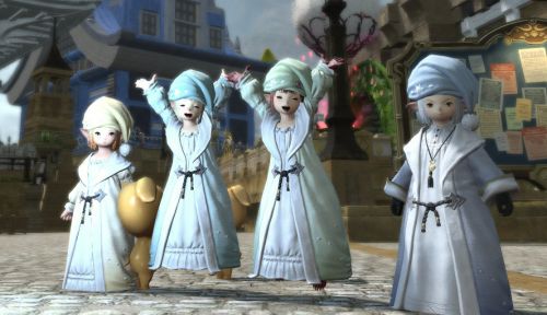 クレセント ガウン ff14 コレクション